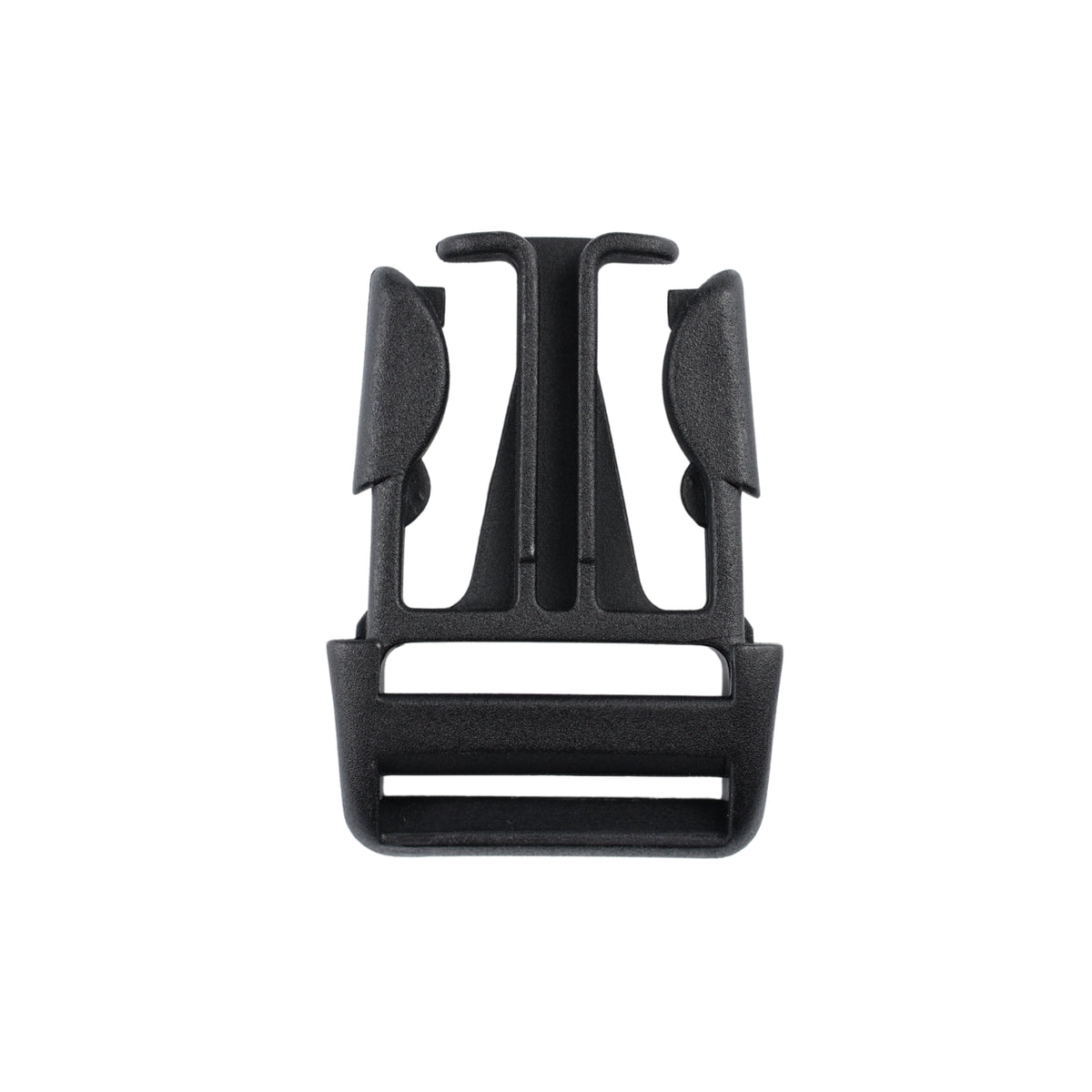 Plastic buckle - 20x46 mm black 1 pc.
