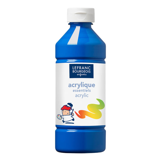 Farba akrylowa Lefranc Bourgeois - Niebieski 500 ml