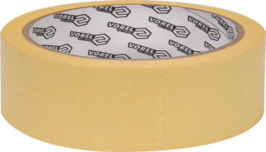 Vorel masking tape - 19 mm x 25 m yellow