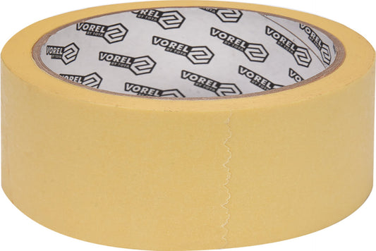 Vorel masking tape - 25 mm x 25 m yellow