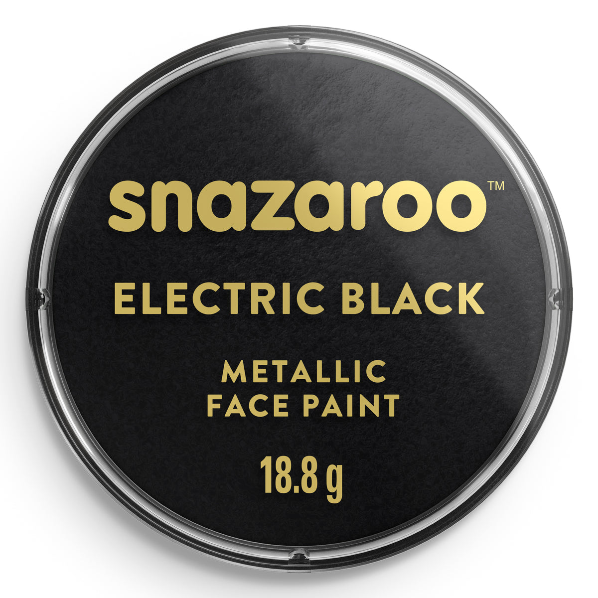 Metalická barva na obličej a tělo Snazaroo - Černá 18 ml