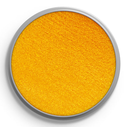 Snazaroo Glitzer-Schminke für Gesicht und Körper - Gelb 18 ml
