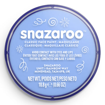 Snazaroo Gesichts- und Körperfarbe - Hellblau 18 ml