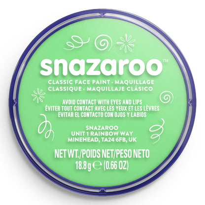 Snazaroo Gesichts- und Körperfarbe - Hellgrün 18 ml