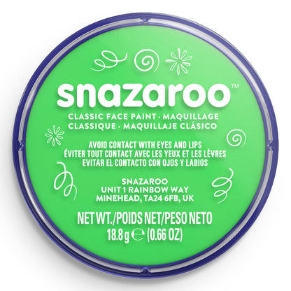 Snazaroo Gesichts- und Körperfarbe - Limettengrün 18 ml