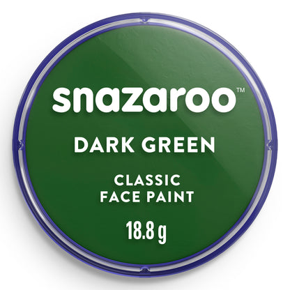 Snazaroo Gesichts- und Körperfarbe - Dunkelgrün 18 ml