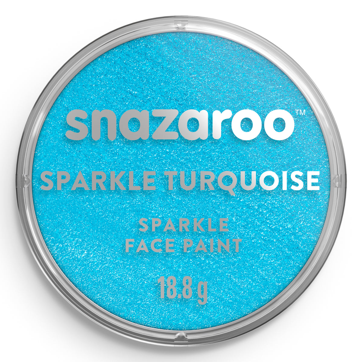 Snazaroo Körper- und Gesichtsschminke Glänzend - Türkis 18 ml