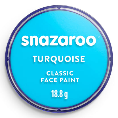 Farba do ciała i twarzy Snazaroo - Turkusowy 18 ml