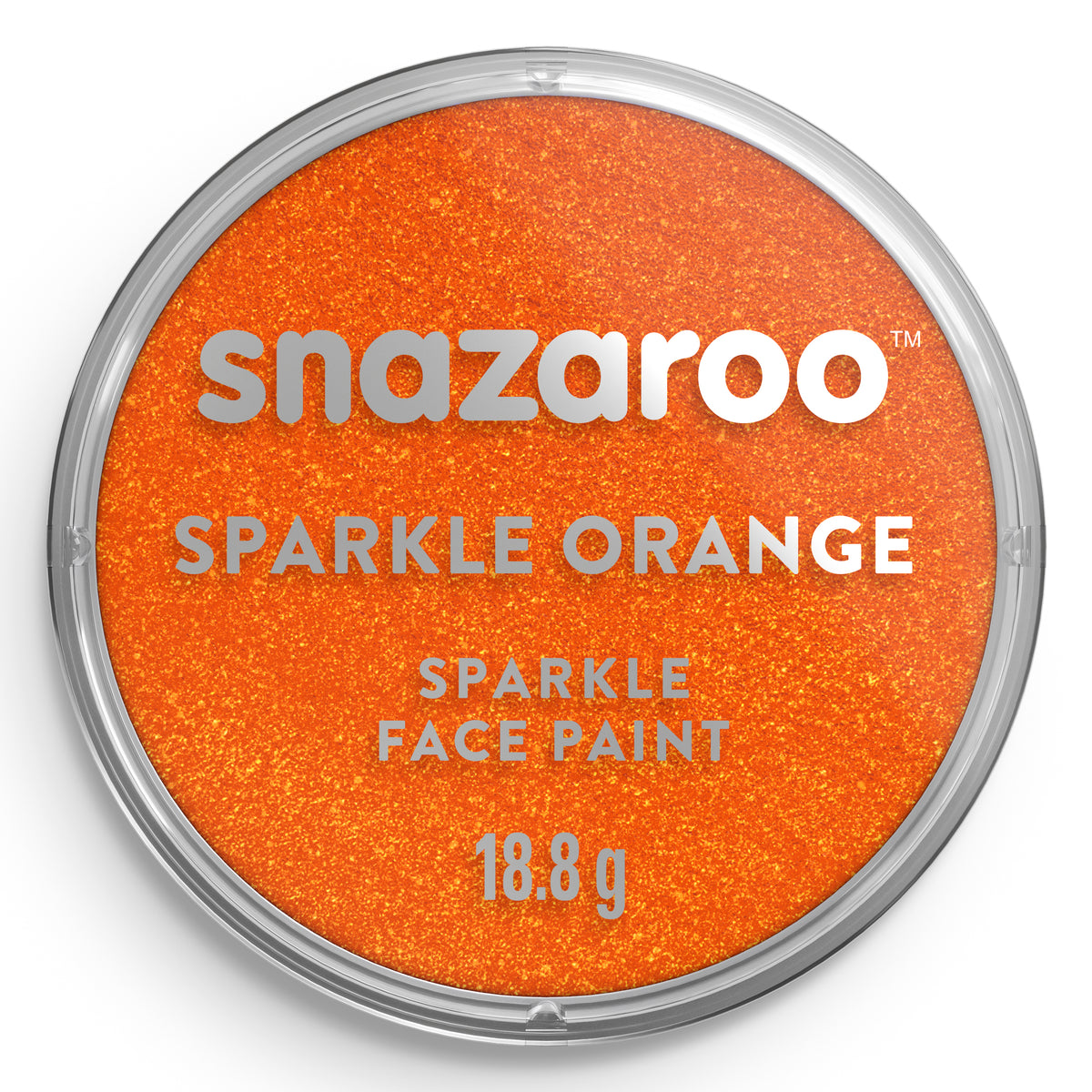 Snazaroo Körper- und Gesichtsschminke Glänzend - Orange 18 ml