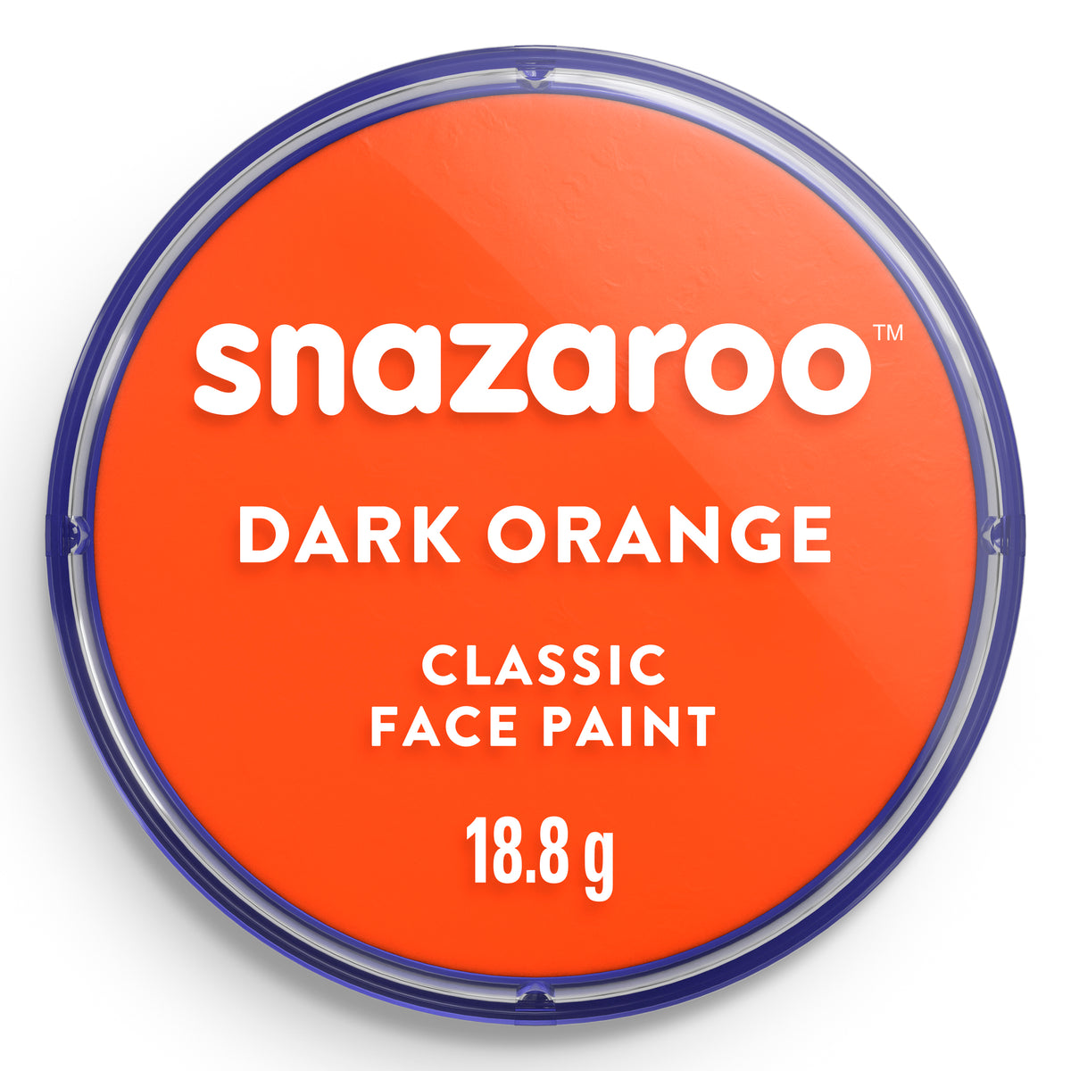 Snazaroo Körper- und Gesichtsschminke - Dunkelorange 18 ml