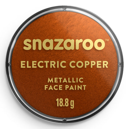 Snazaroo Metallic Gesichts- und Körperfarbe - Kupfer 18 ml