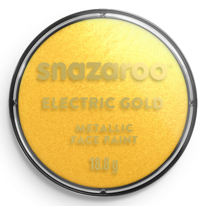 Snazaroo Metallic Gesichts- und Körperfarbe - Gold 18 ml