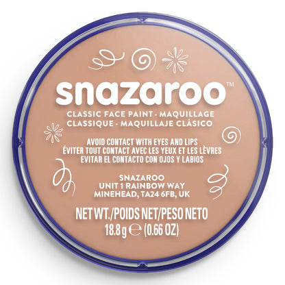 Snazaroo Körper- und Gesichtsschminke - Gerstenbeige 18 ml