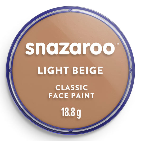 Snazaroo Face and Body Paint - Light Beige 18 ml