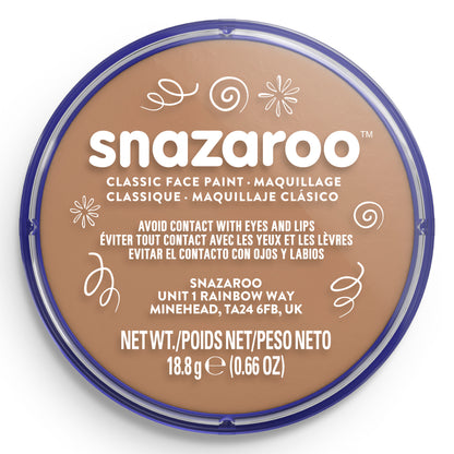 Snazaroo Gesichts- und Körperfarbe - Hellbeige 18 ml