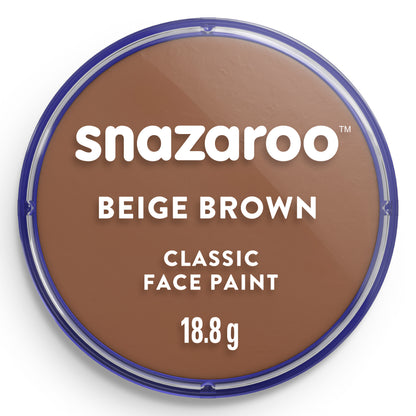 Snazaroo Gesichts- und Körperfarbe - Beige-Braun 18 ml