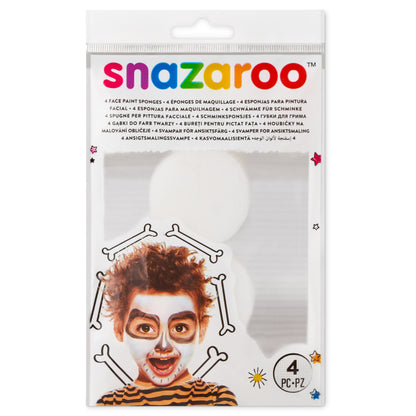 Snazaroo Schminkschwämme - halbrund 4 Stk.