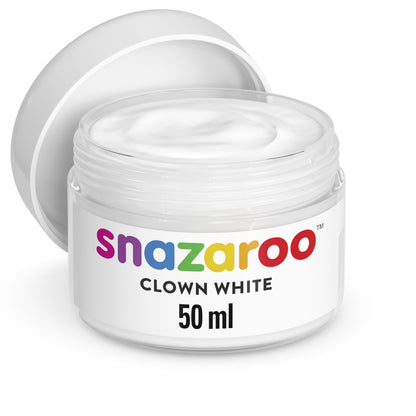 Farba do ciała i twarzy Snazaroo - Clown white 50 ml