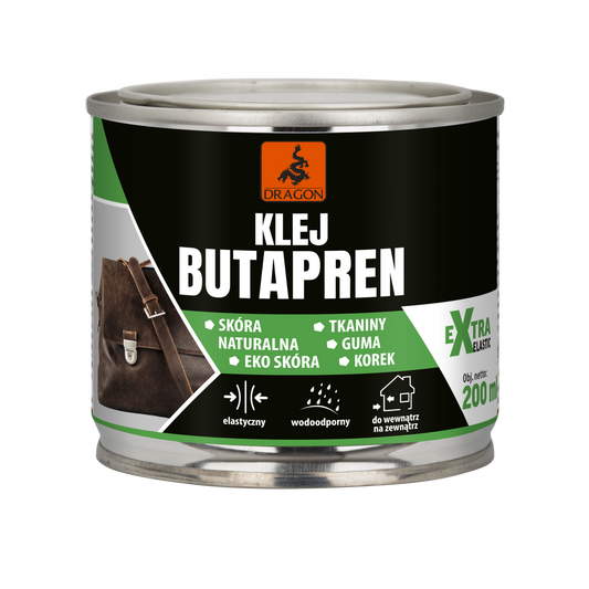 Dragon Butapren contact adhesive - 200 ml tin