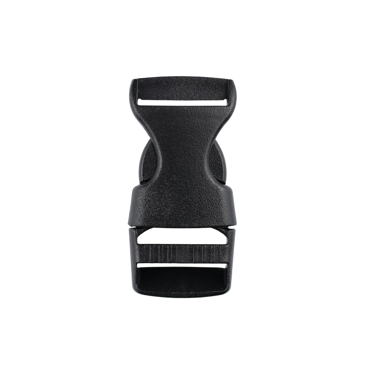 Plastic buckle - 20x51 mm black 1 pc.