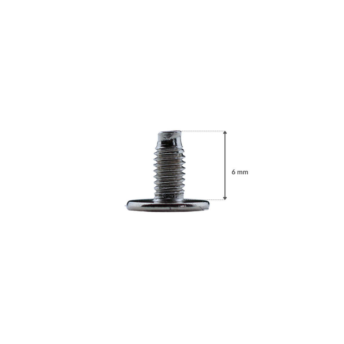 Metal cone studs - 7/10 mm nickel 1 pc.