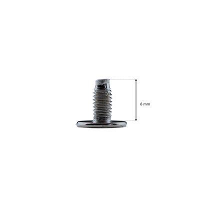 Metal cone studs - 7/10 mm nickel 1 pc.