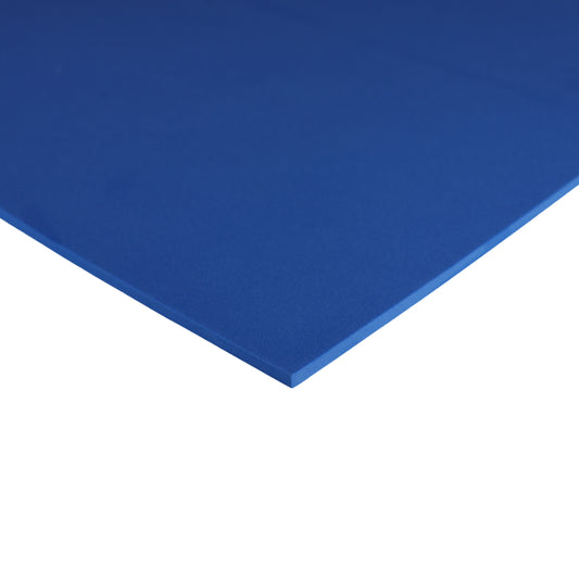 EVA foam 65 kg/m3, 2 mm blue - 100x50 cm
