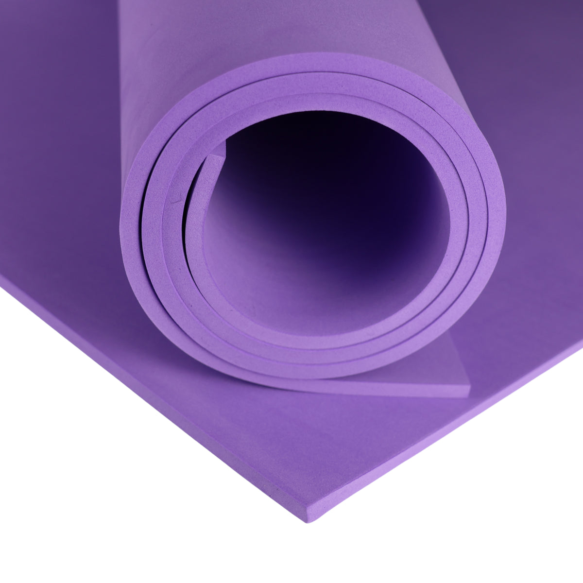 EVA foam 65 kg/m3, 5 mm purple - 100x50 cm