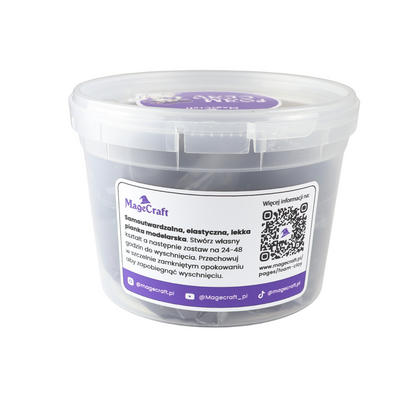 Foam Clay MageCraft - 300 g černá