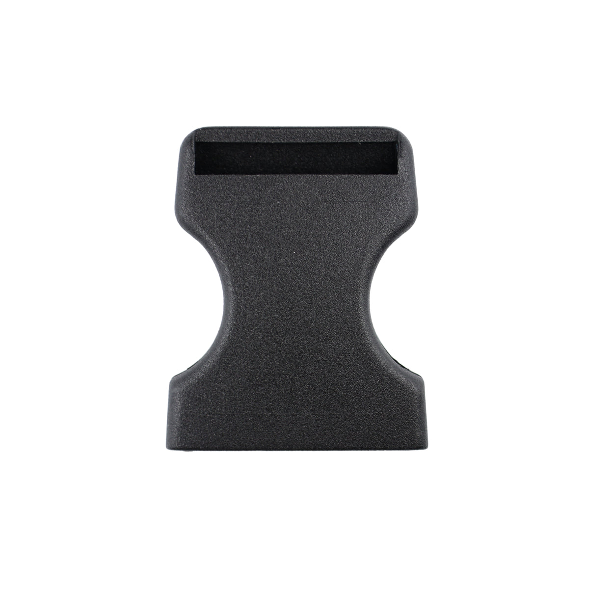 Plastic buckle - 20x46 mm black 1 pc.