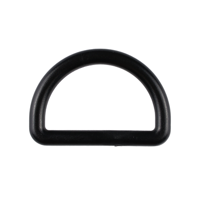 Kunststoff-Halbring - 20/12 mm schwarz 1 Stk.