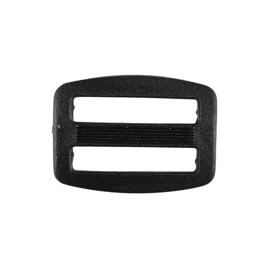 Plastic adjuster - 20/12 mm black 1 pc.