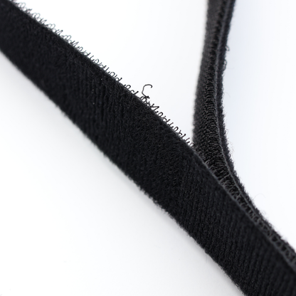 Oboustranná suchý zip páska 20 mm/1 m nylonová černá
