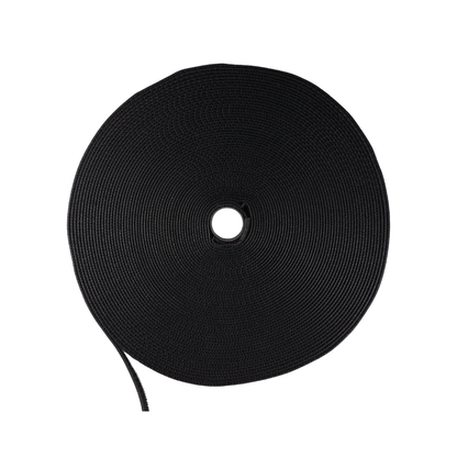Klettband doppelseitig 25 mm/1 m Nylon schwarz