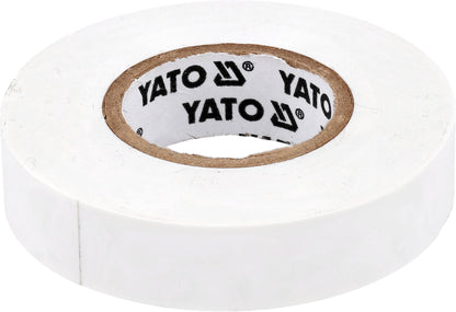 Taśma izolacyjna Yato - 15 mm x 20 m biała