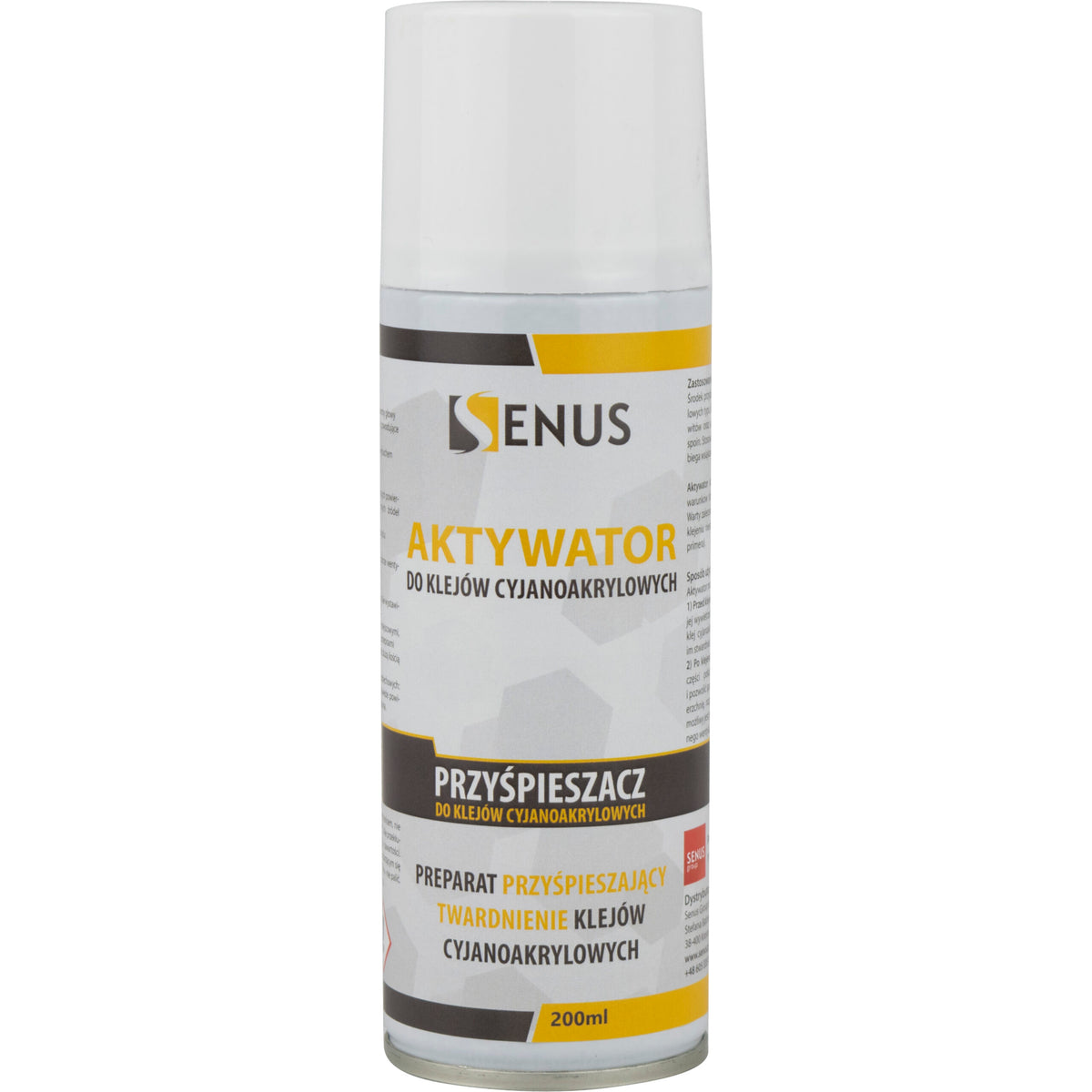 Aktywator do klejów cyjanoakrylowych Senus - 200ml