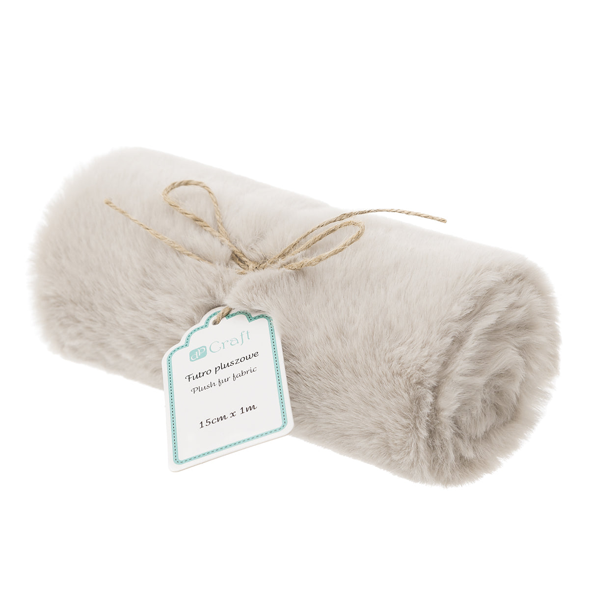 DpCraft Plüschfell - 15 cm/1 m beige